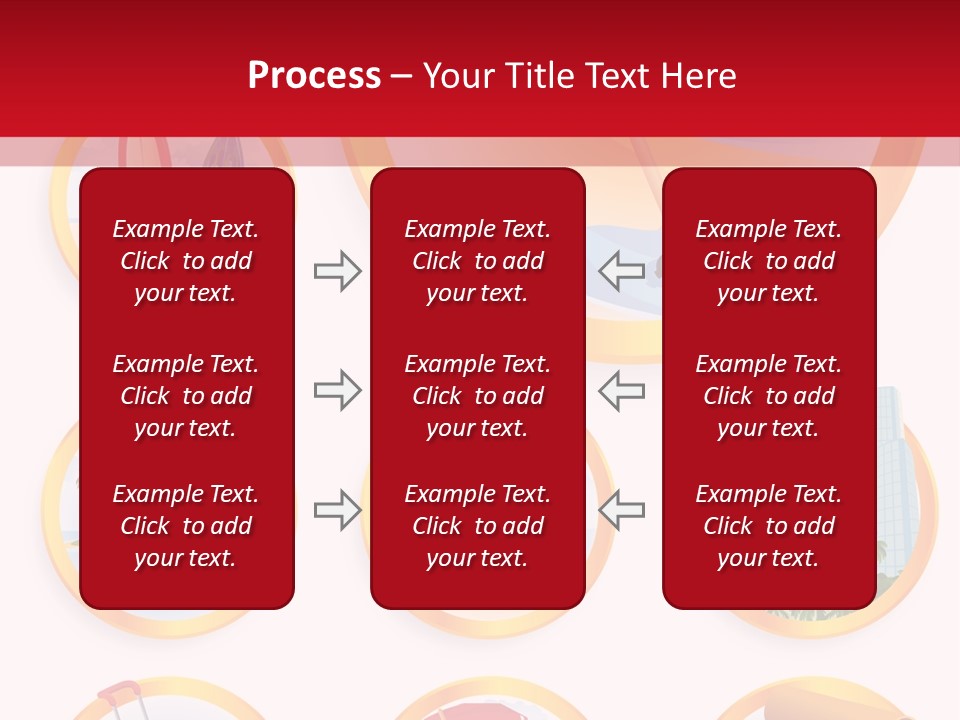 Pattern Private Upper PowerPoint Template