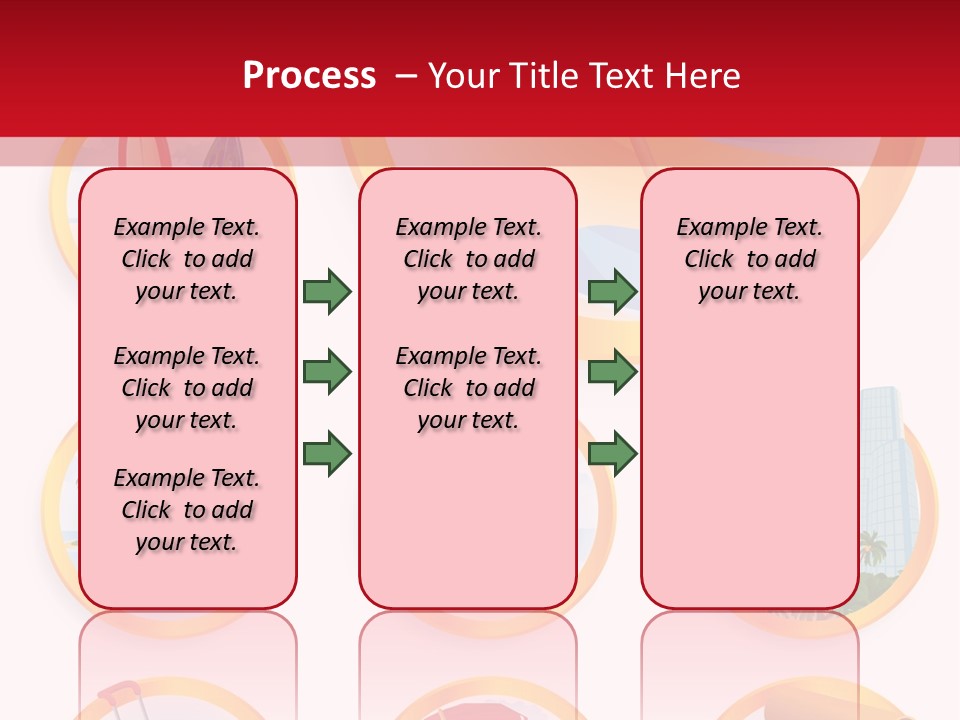 Pattern Private Upper PowerPoint Template