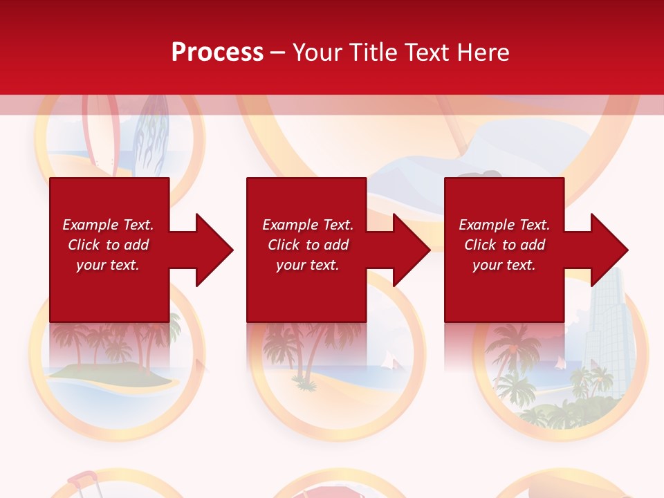 Pattern Private Upper PowerPoint Template