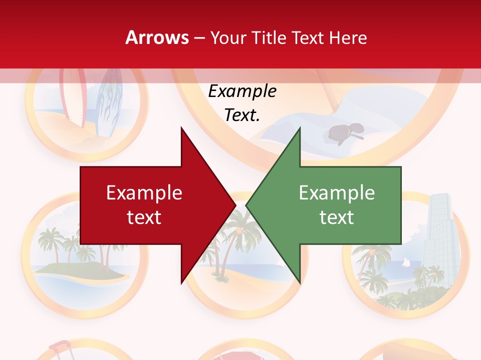 Pattern Private Upper PowerPoint Template