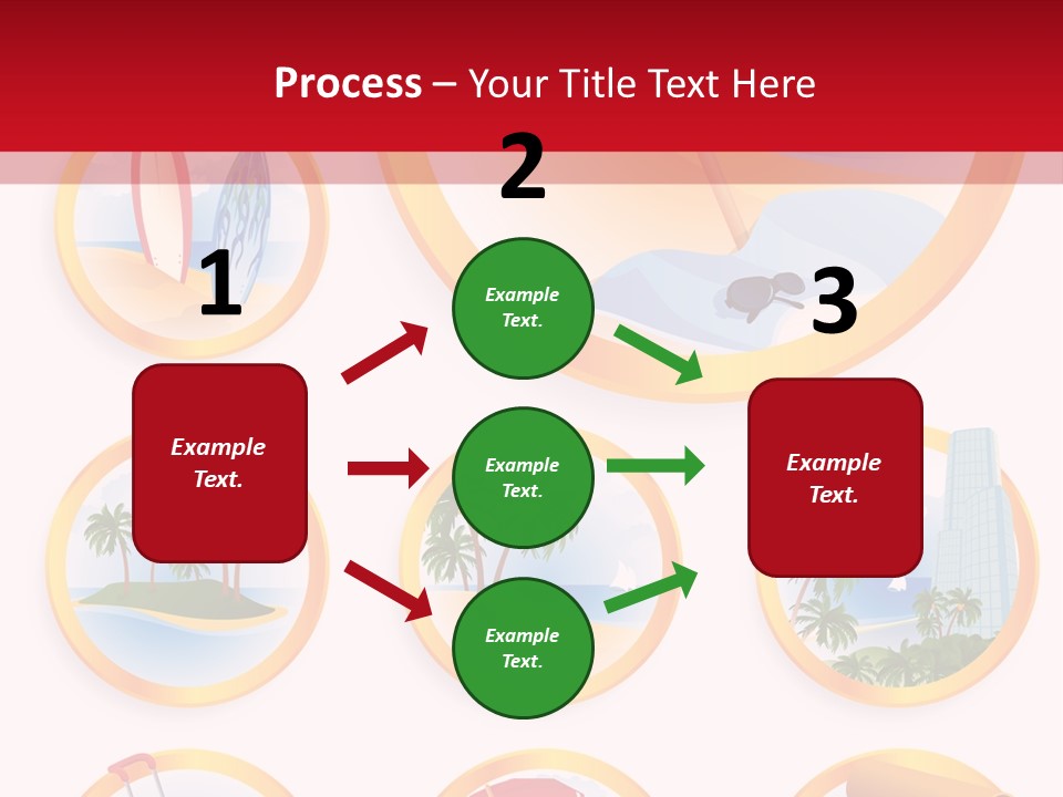 Pattern Private Upper PowerPoint Template
