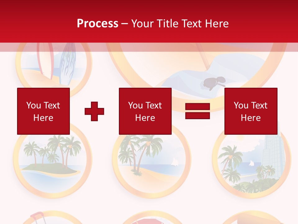 Pattern Private Upper PowerPoint Template