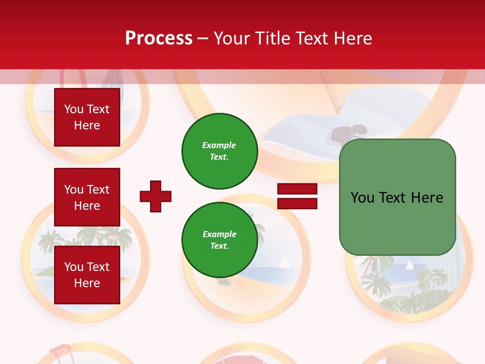 Pattern Private Upper PowerPoint Template