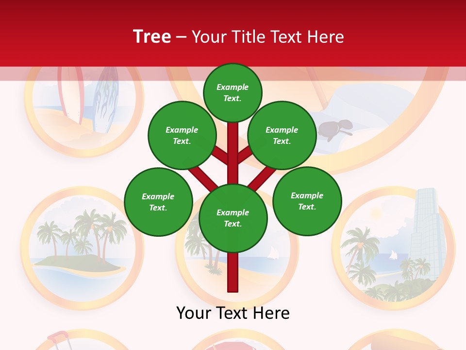 Pattern Private Upper PowerPoint Template
