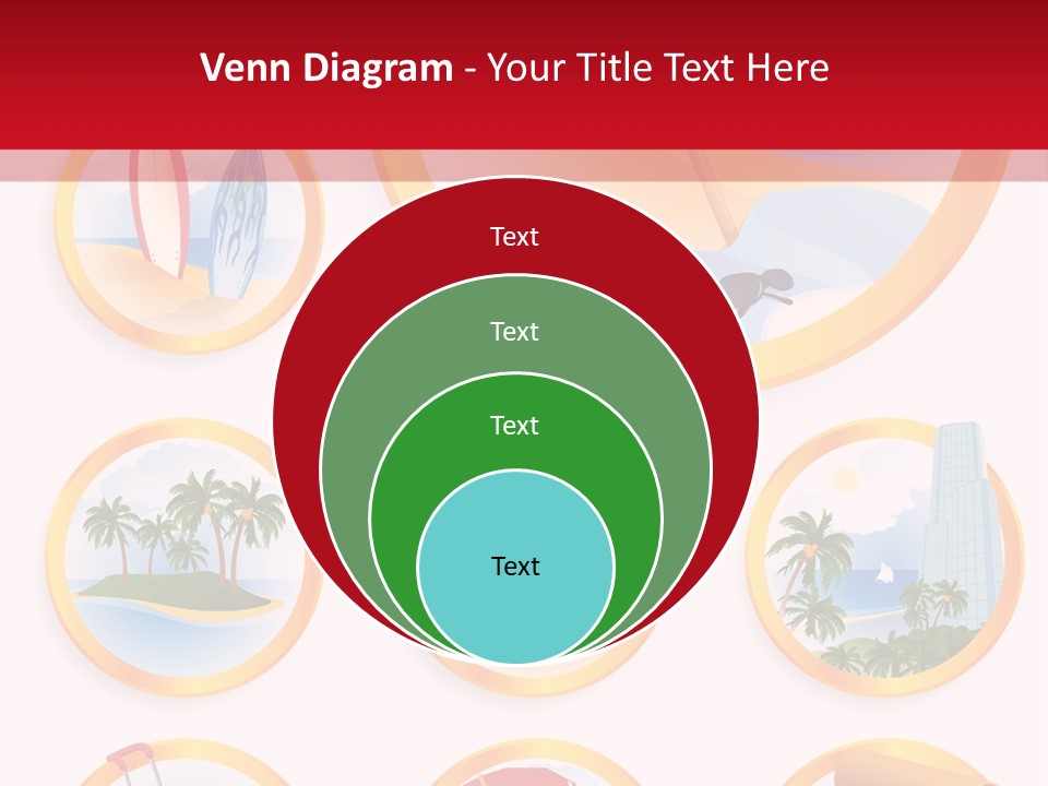 Pattern Private Upper PowerPoint Template