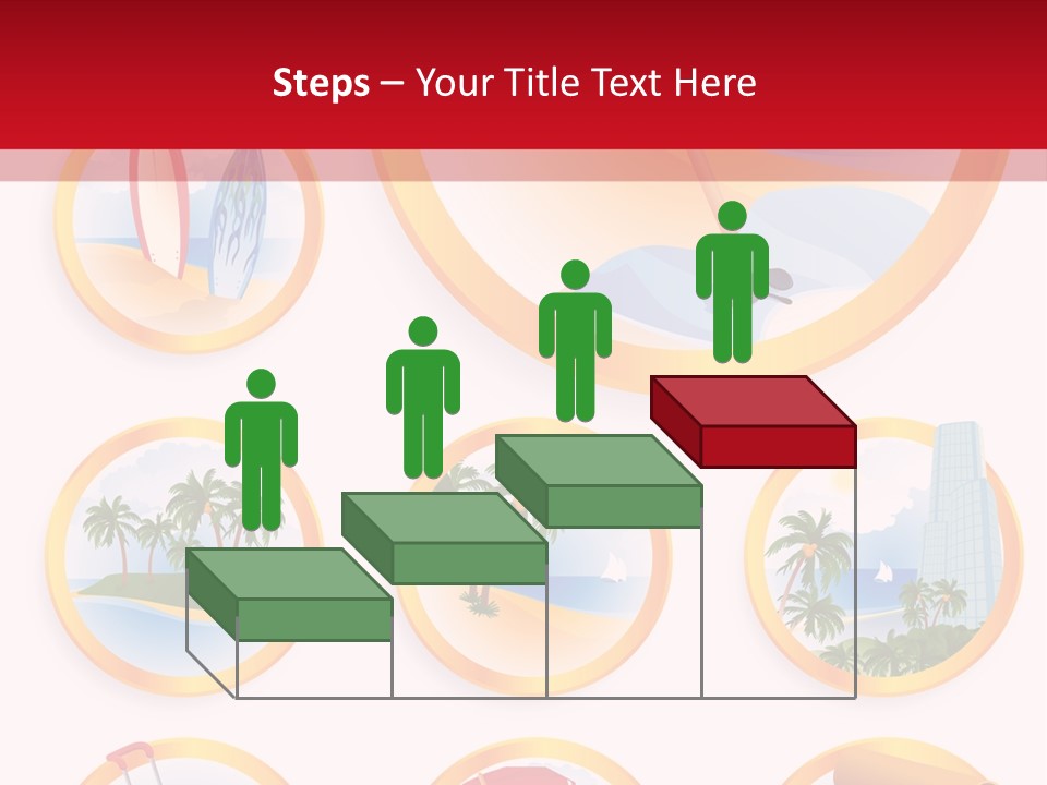 Pattern Private Upper PowerPoint Template