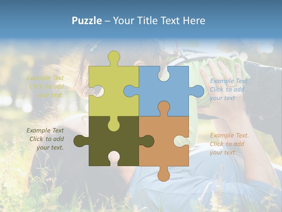 Beautiful Lifestyle Joy PowerPoint Template