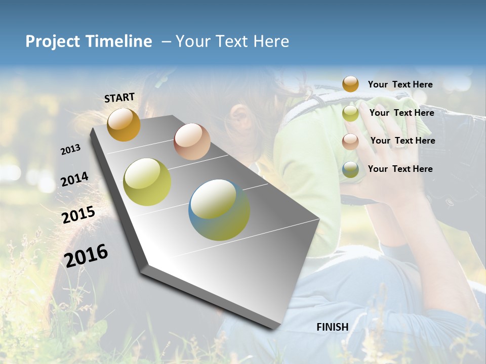 Beautiful Lifestyle Joy PowerPoint Template