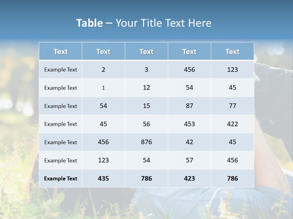 Beautiful Lifestyle Joy PowerPoint Template