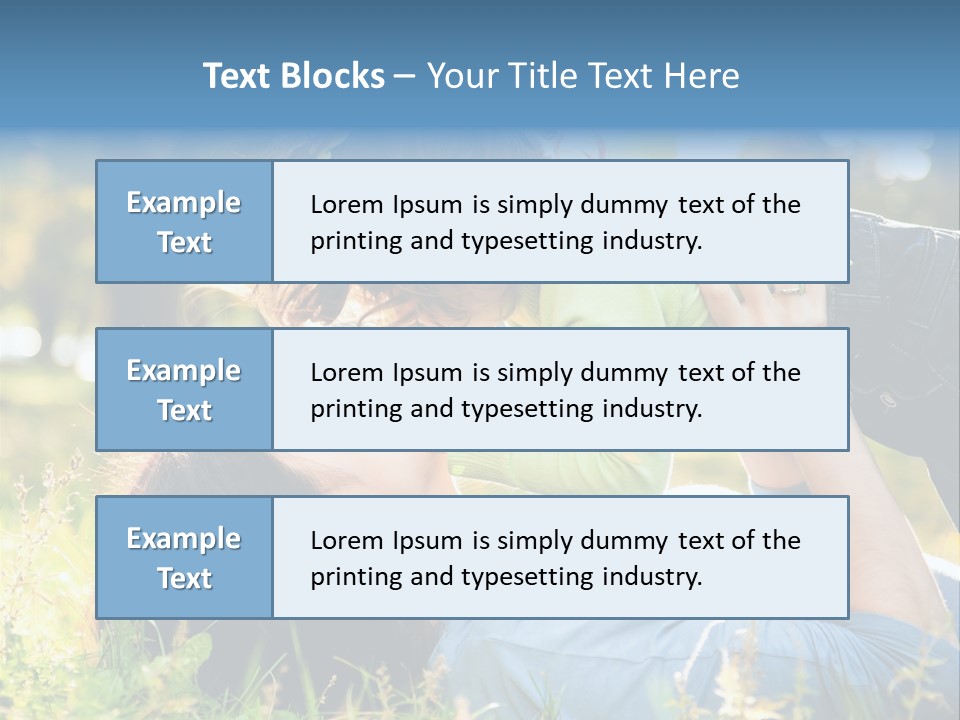 Beautiful Lifestyle Joy PowerPoint Template