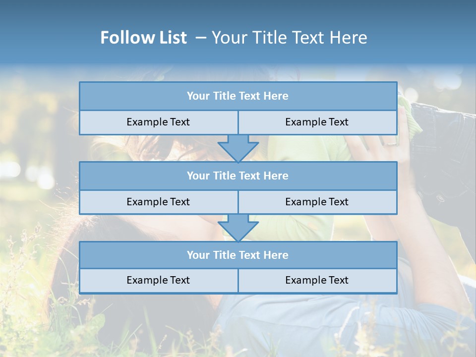 Beautiful Lifestyle Joy PowerPoint Template