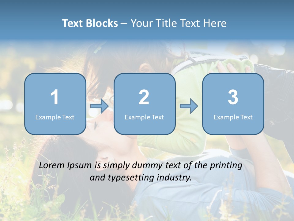 Beautiful Lifestyle Joy PowerPoint Template