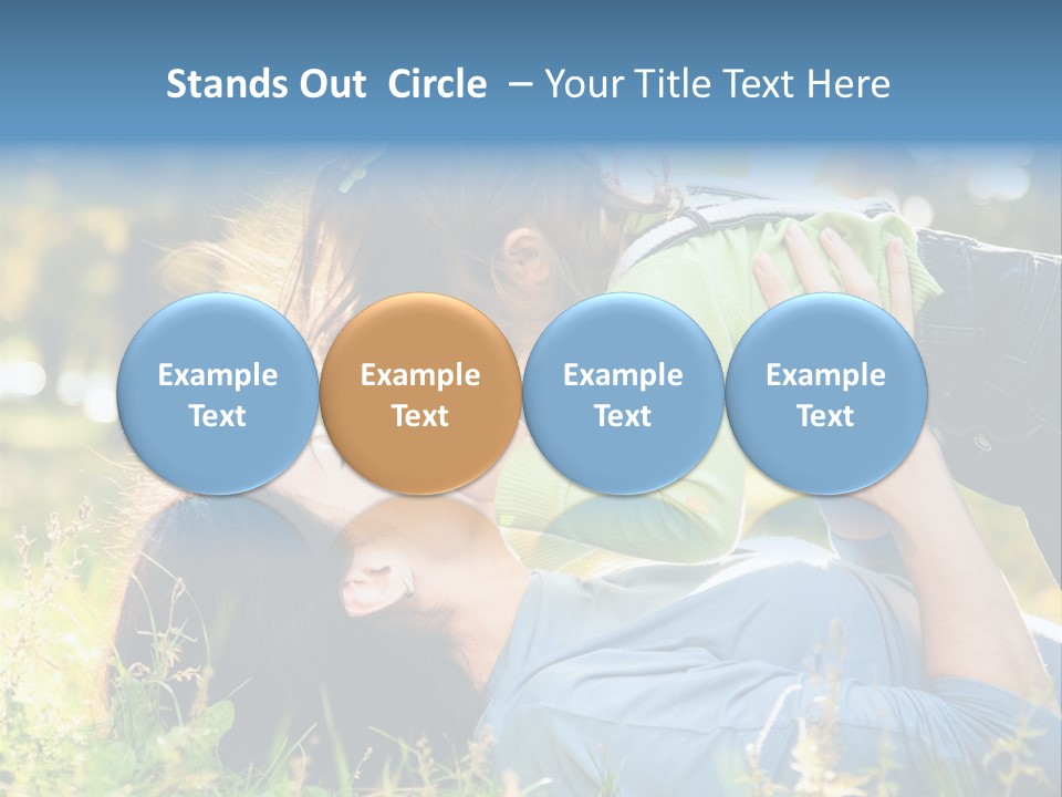 Beautiful Lifestyle Joy PowerPoint Template