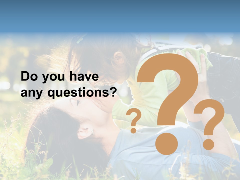 Beautiful Lifestyle Joy PowerPoint Template