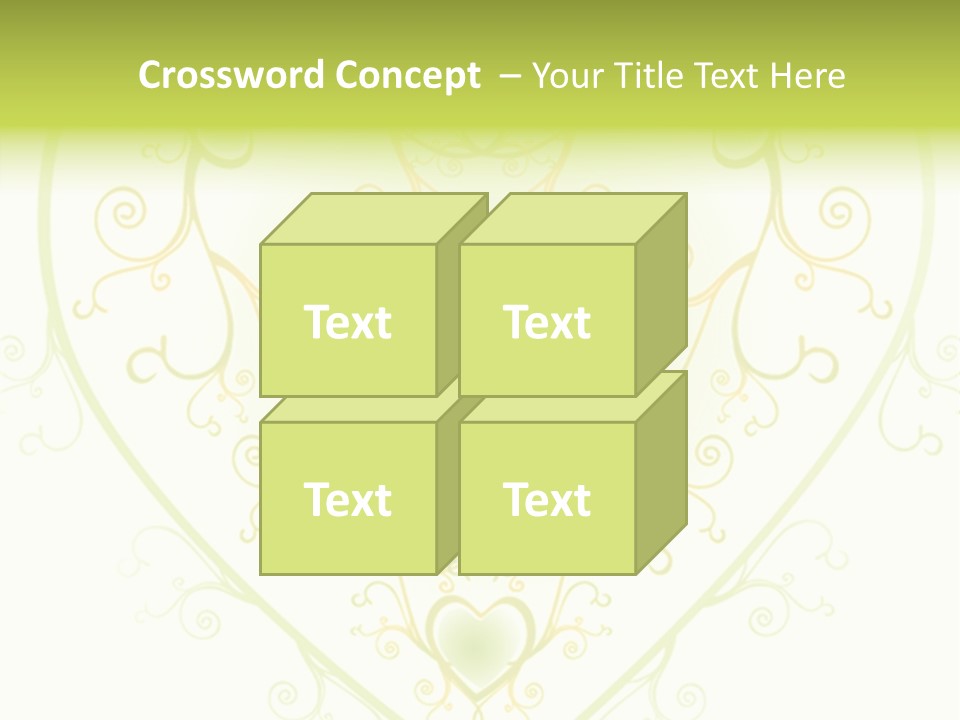 Texture Abstract Silhouette PowerPoint Template