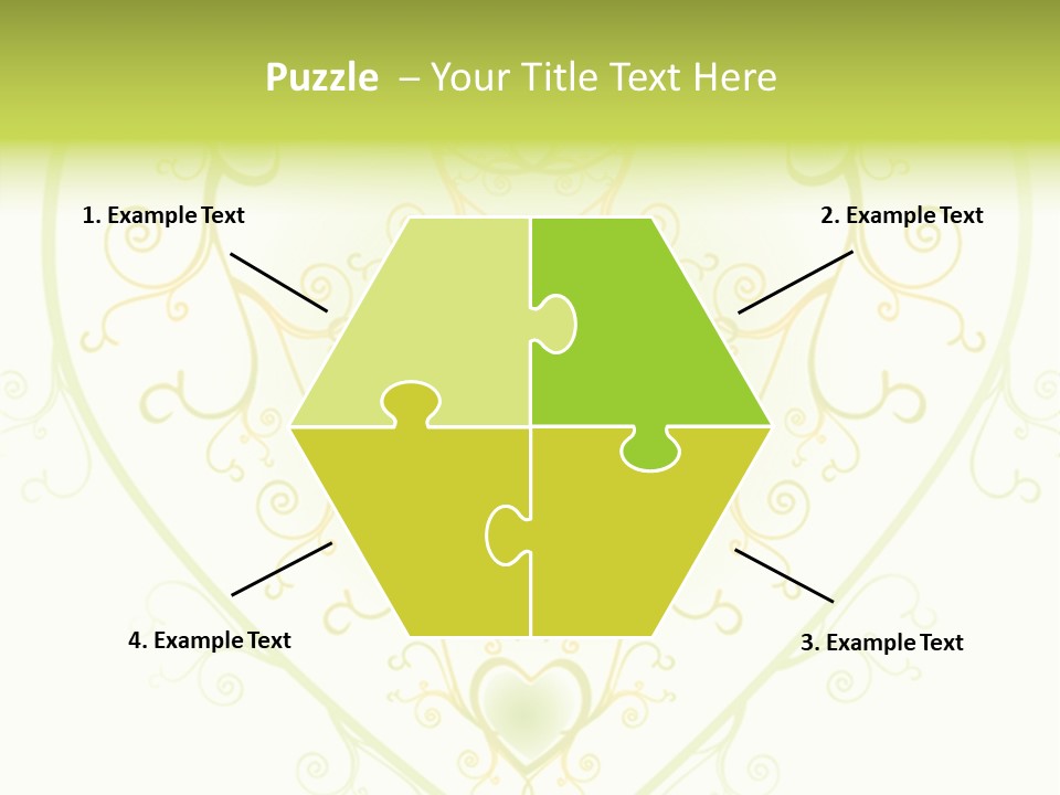 Texture Abstract Silhouette PowerPoint Template