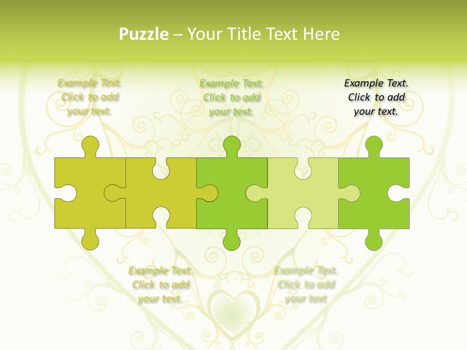 Texture Abstract Silhouette PowerPoint Template