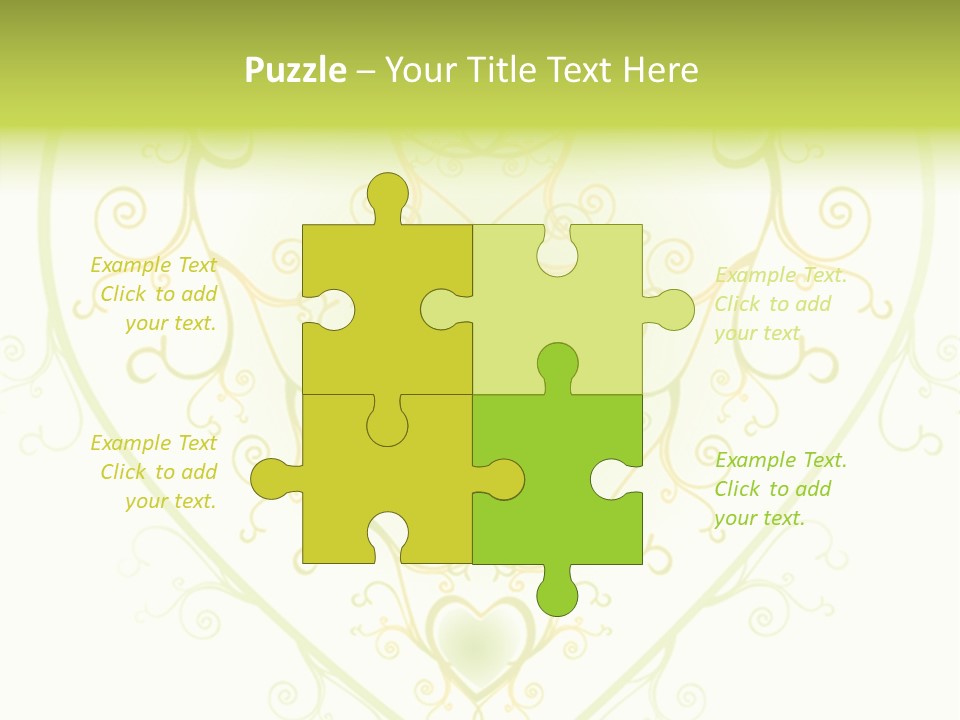 Texture Abstract Silhouette PowerPoint Template