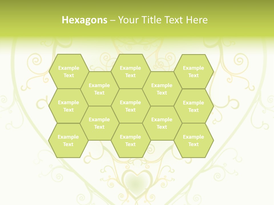 Texture Abstract Silhouette PowerPoint Template