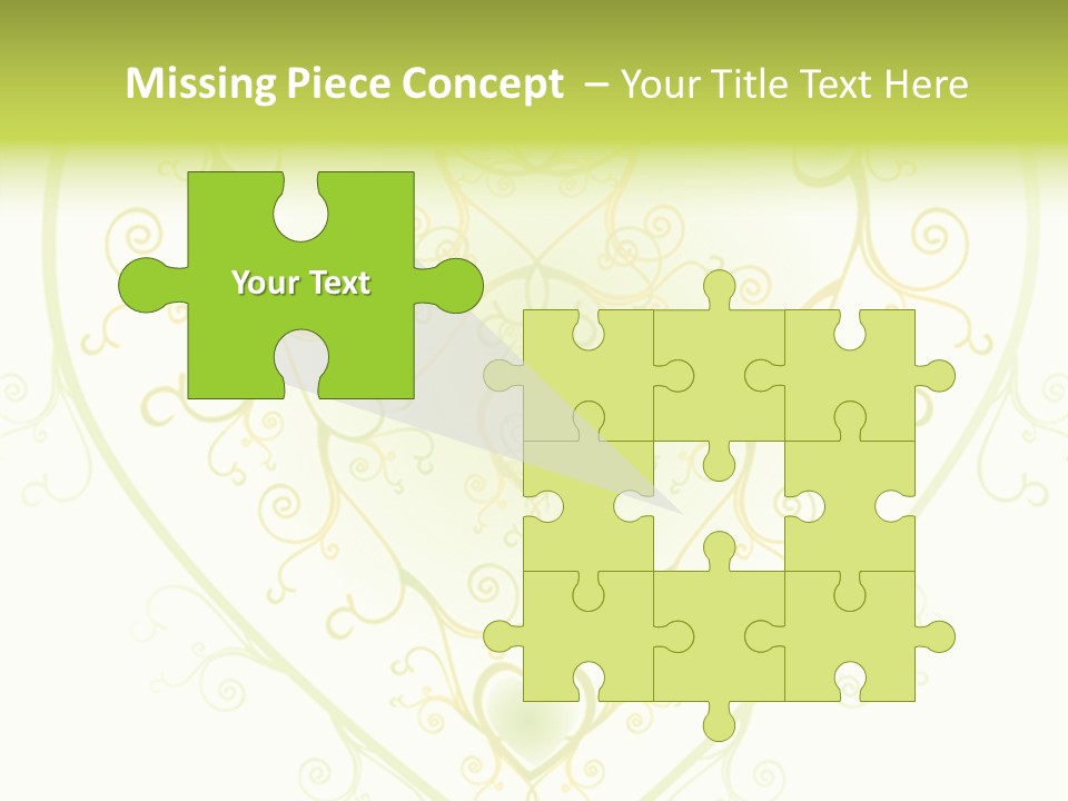 Texture Abstract Silhouette PowerPoint Template