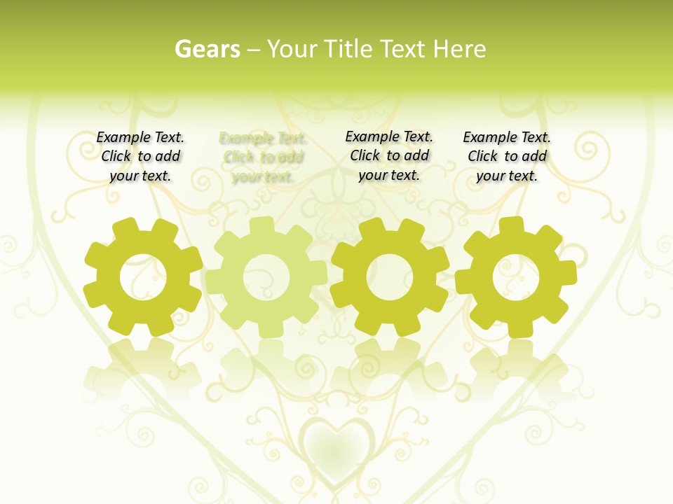 Texture Abstract Silhouette PowerPoint Template