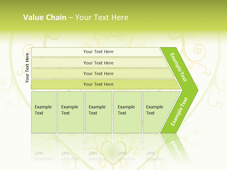 Texture Abstract Silhouette PowerPoint Template
