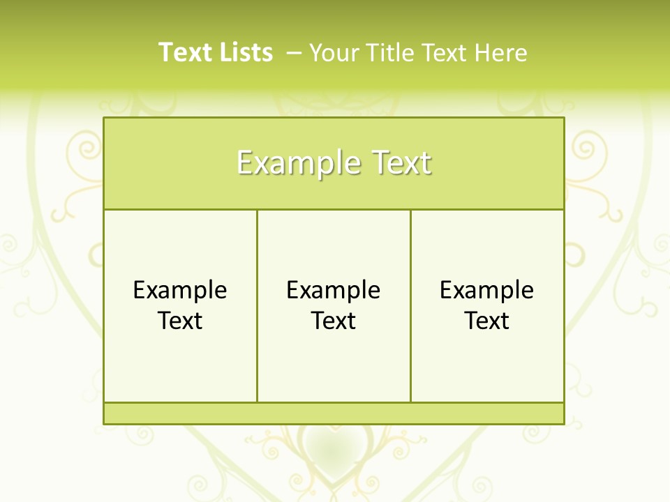 Texture Abstract Silhouette PowerPoint Template