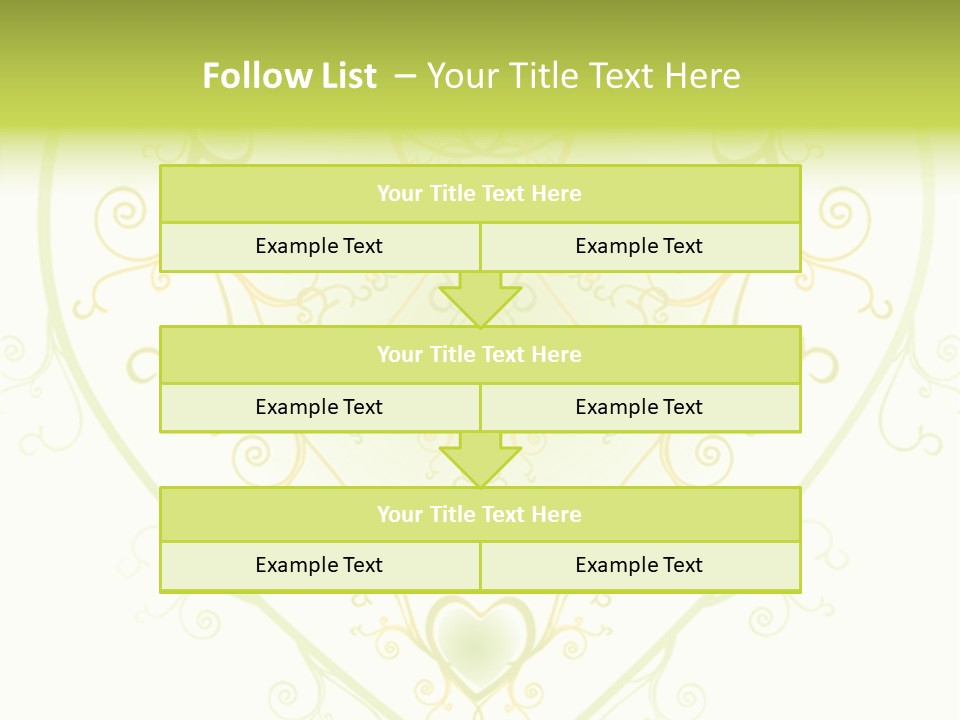 Texture Abstract Silhouette PowerPoint Template
