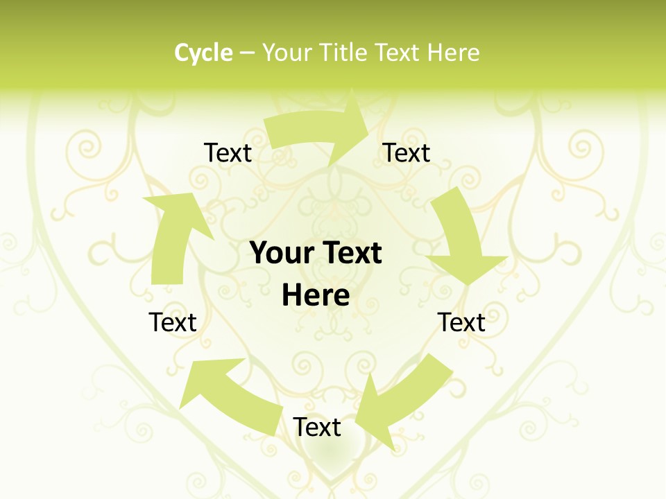 Texture Abstract Silhouette PowerPoint Template