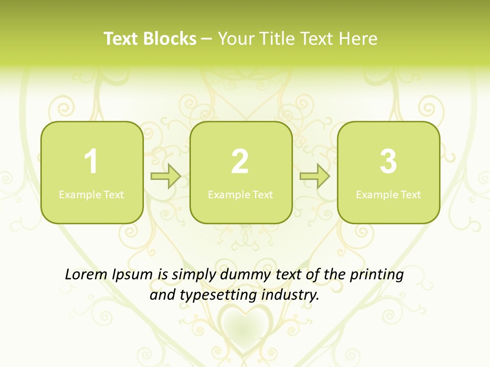 Texture Abstract Silhouette PowerPoint Template