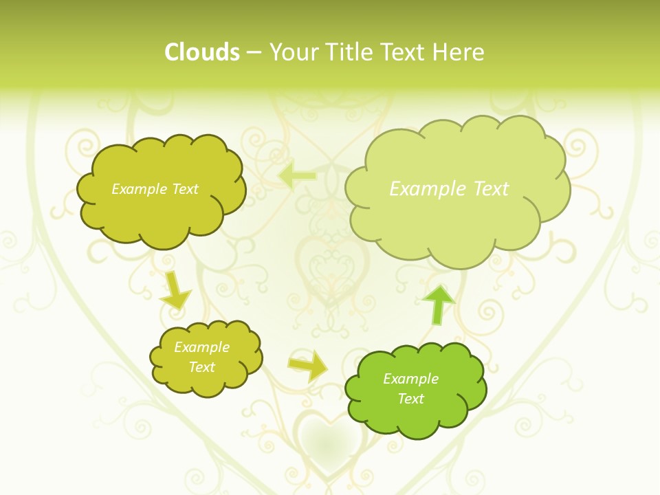 Texture Abstract Silhouette PowerPoint Template