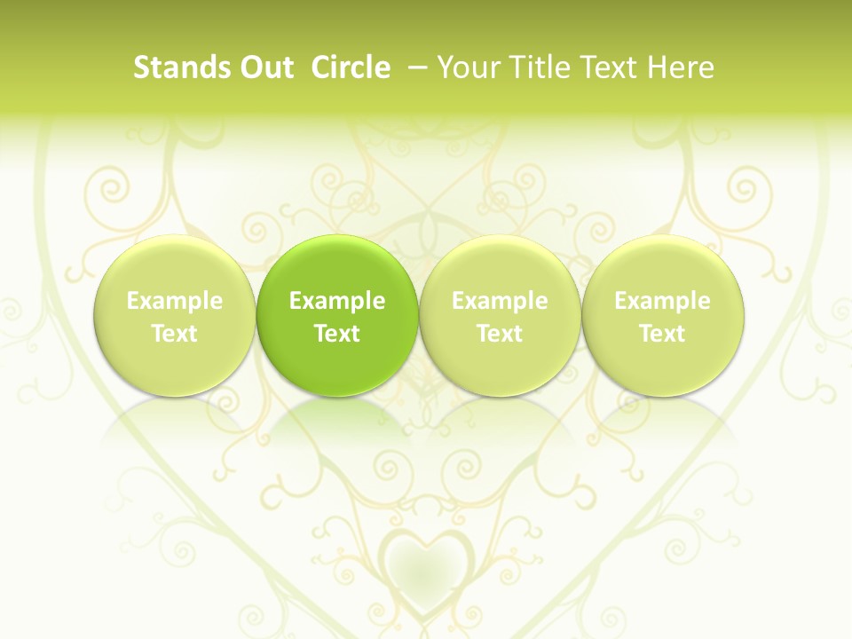 Texture Abstract Silhouette PowerPoint Template