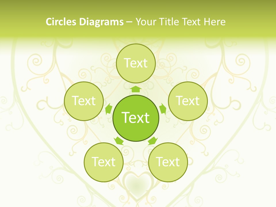 Texture Abstract Silhouette PowerPoint Template