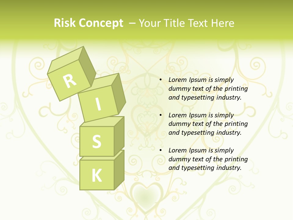 Texture Abstract Silhouette PowerPoint Template