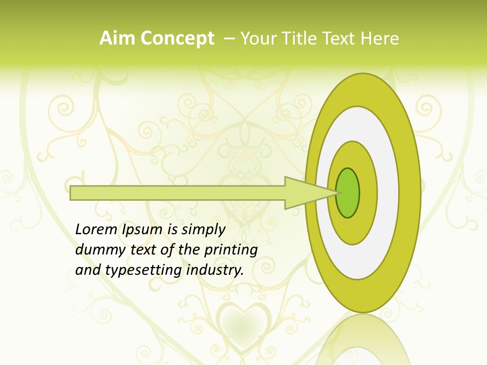 Texture Abstract Silhouette PowerPoint Template