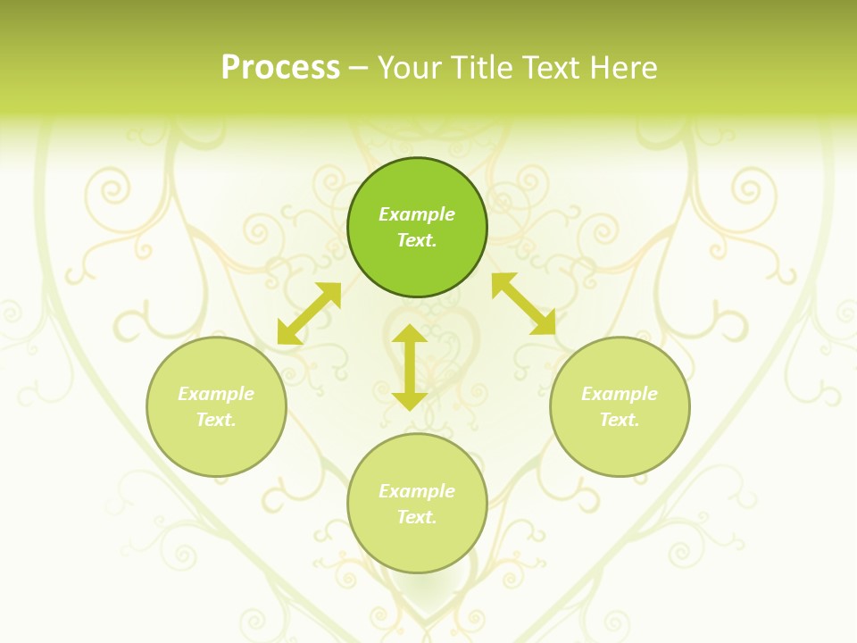 Texture Abstract Silhouette PowerPoint Template