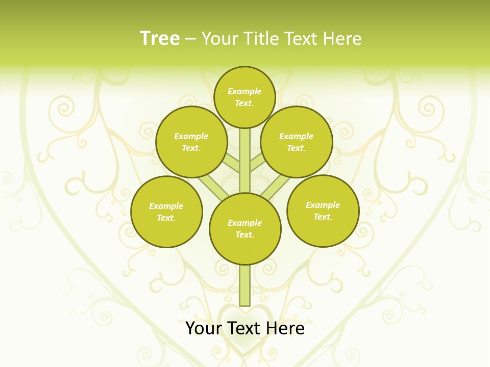 Texture Abstract Silhouette PowerPoint Template