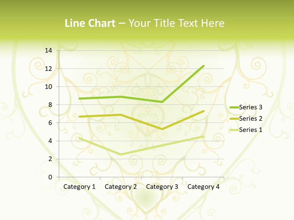 Texture Abstract Silhouette PowerPoint Template