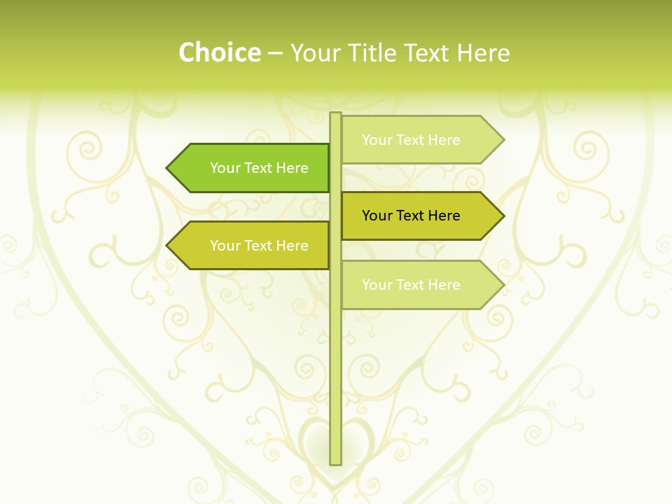 Texture Abstract Silhouette PowerPoint Template