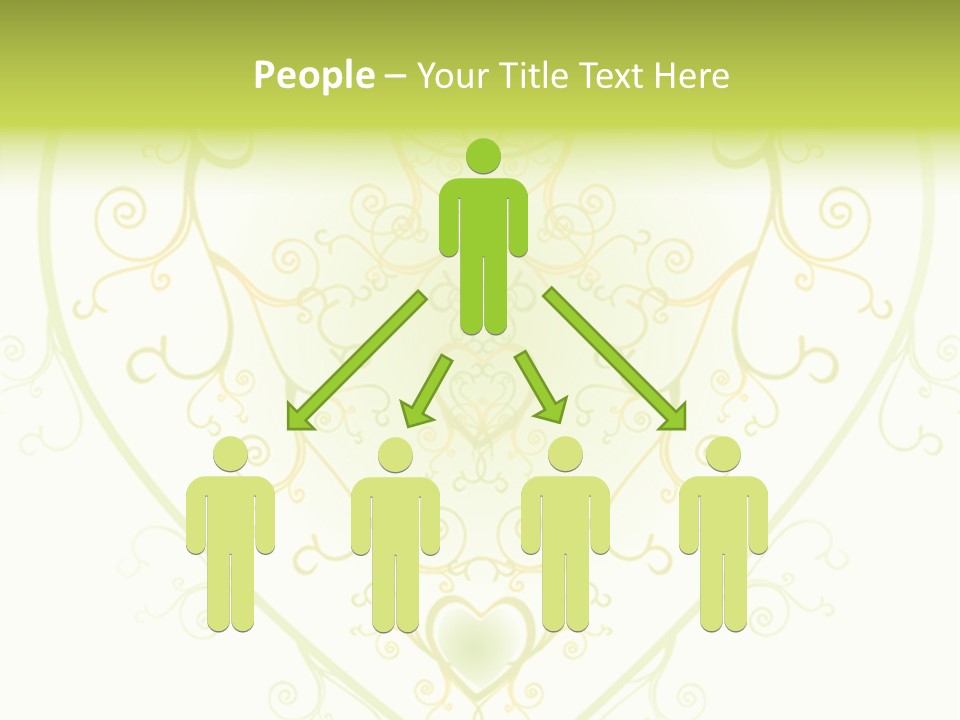 Texture Abstract Silhouette PowerPoint Template