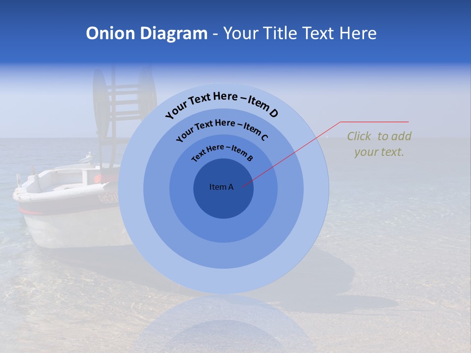 Fishing Blue Nature PowerPoint Template