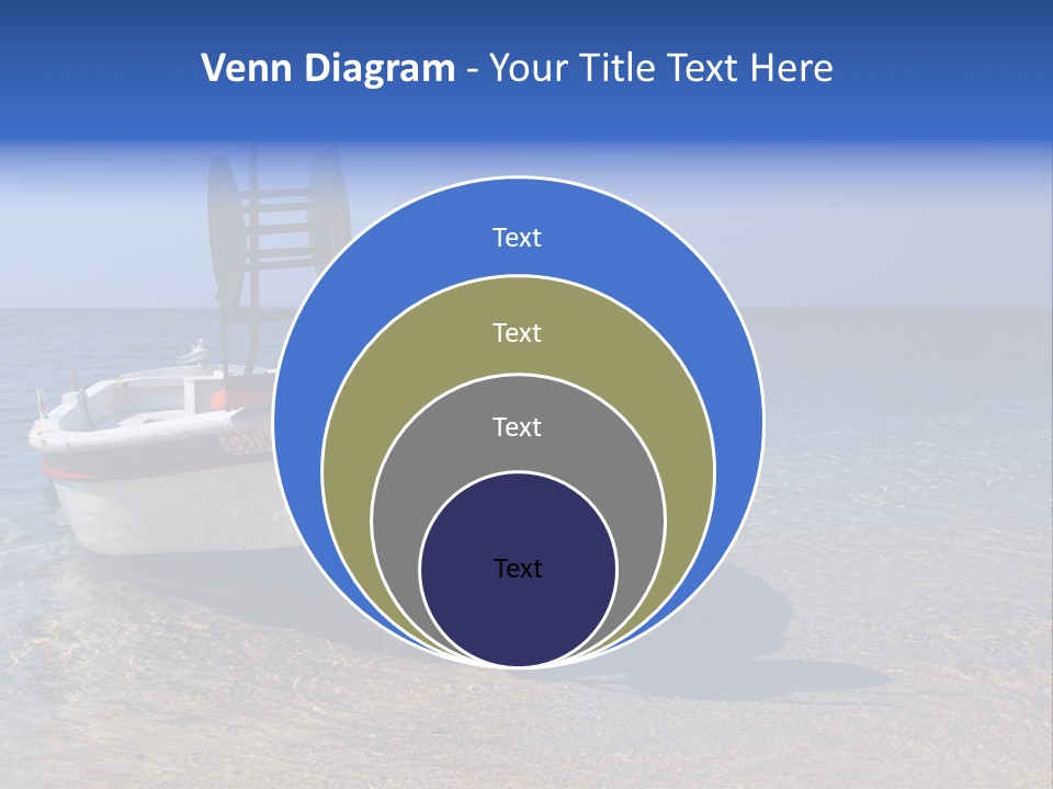 Fishing Blue Nature PowerPoint Template