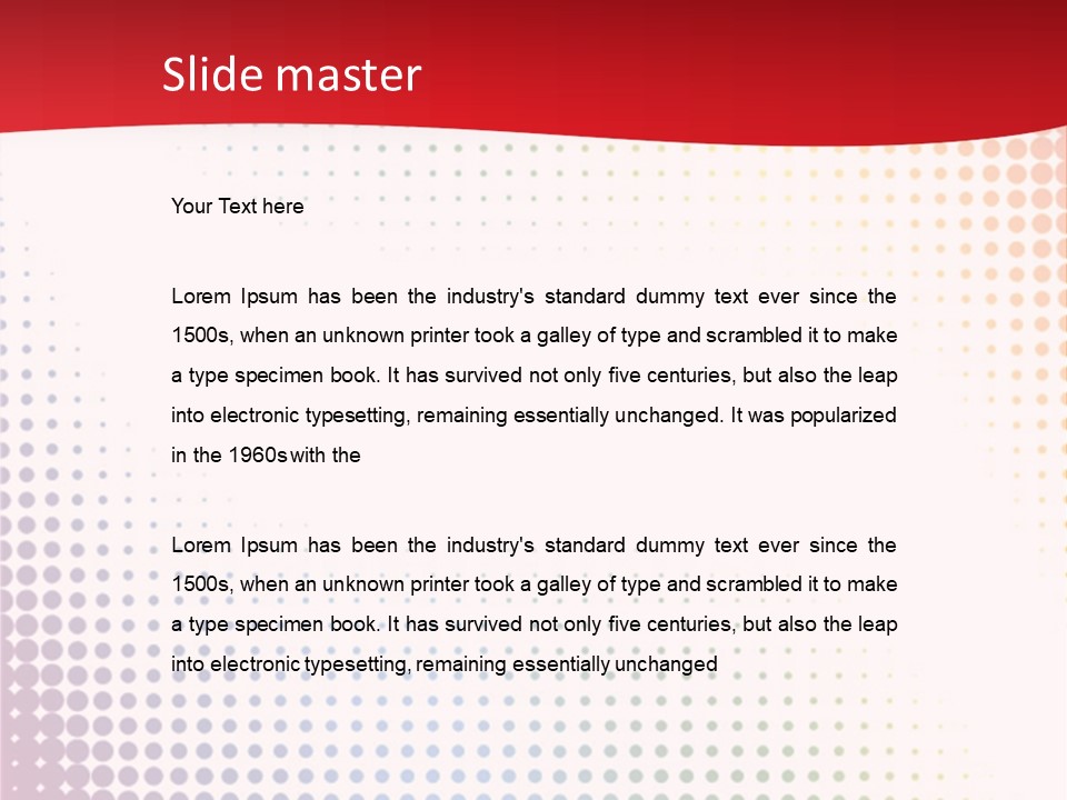 Diploma Copyspace Orange PowerPoint Template