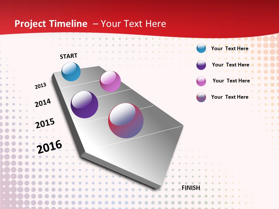 Diploma Copyspace Orange PowerPoint Template