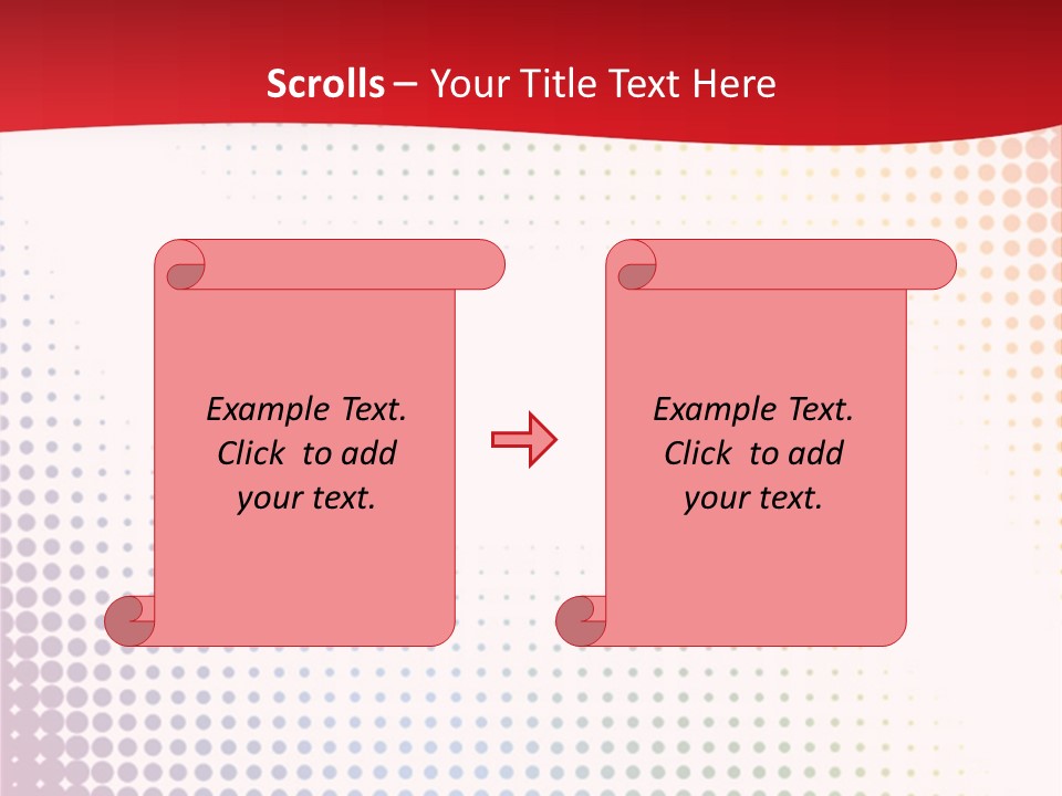 Diploma Copyspace Orange PowerPoint Template