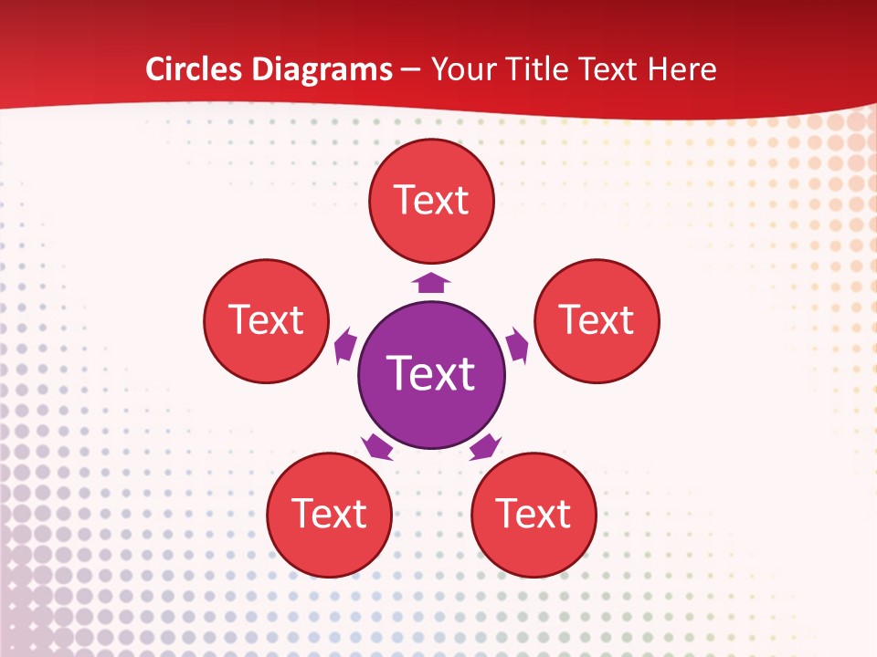 Diploma Copyspace Orange PowerPoint Template