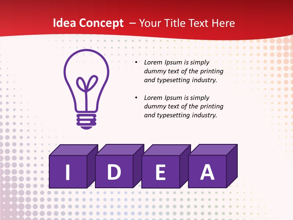 Diploma Copyspace Orange PowerPoint Template