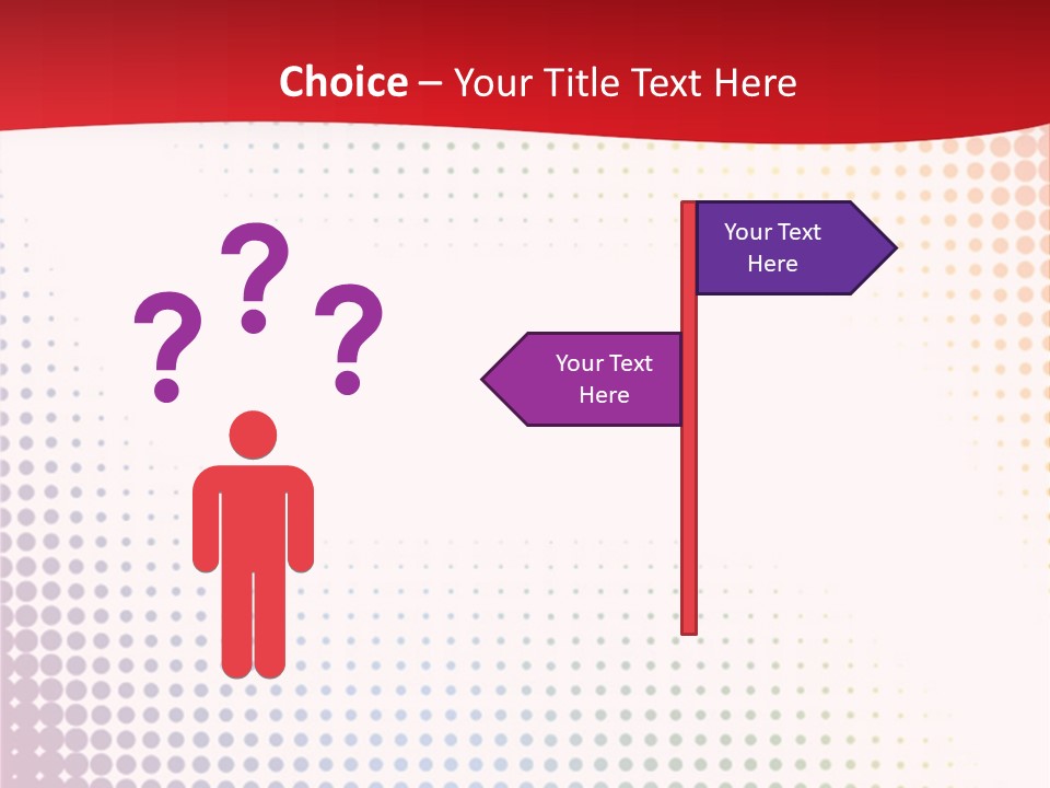 Diploma Copyspace Orange PowerPoint Template