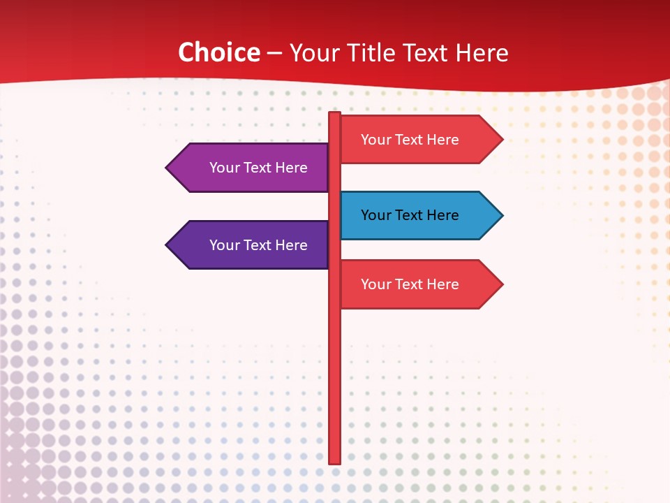 Diploma Copyspace Orange PowerPoint Template
