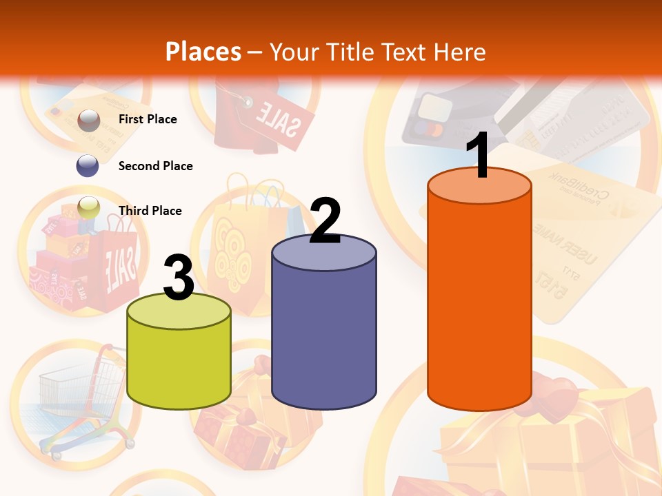 Plastic Vector Clip PowerPoint Template